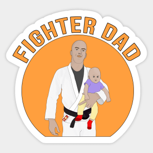 Fighter Dad Sticker